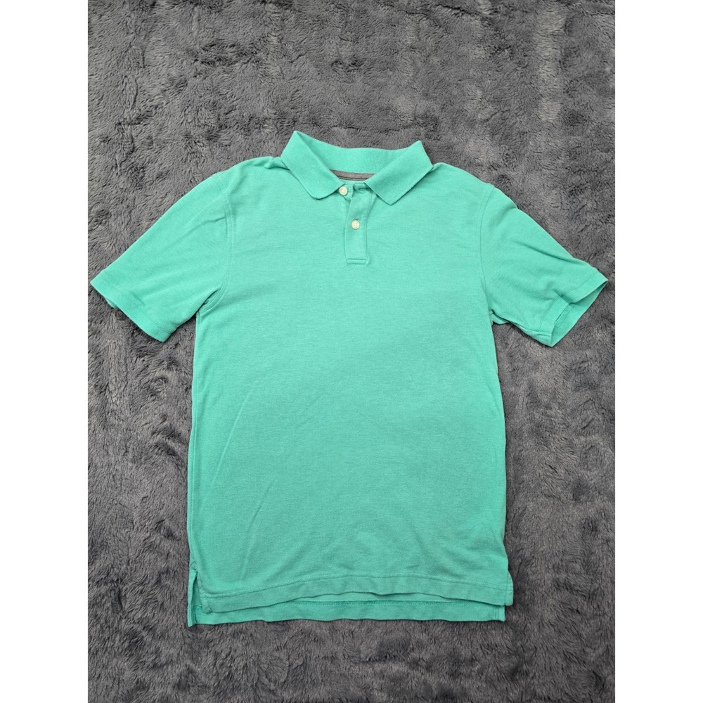 George Boys XS 30-32 Mint Green Short Sleeve Pique Polo Shirt GS47100052469